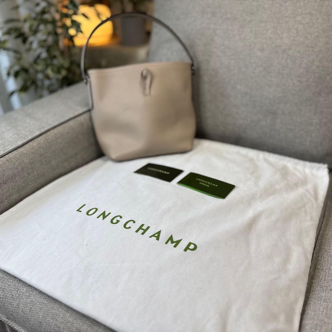 ロンシャン ル ロゾ バケットバッグ XS 2WAY ショルダー クレイ