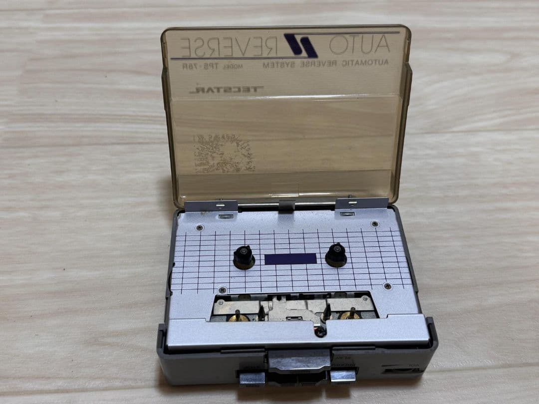 TECSTAR TPS-78R カセットプレーヤー AUTO REVERSE