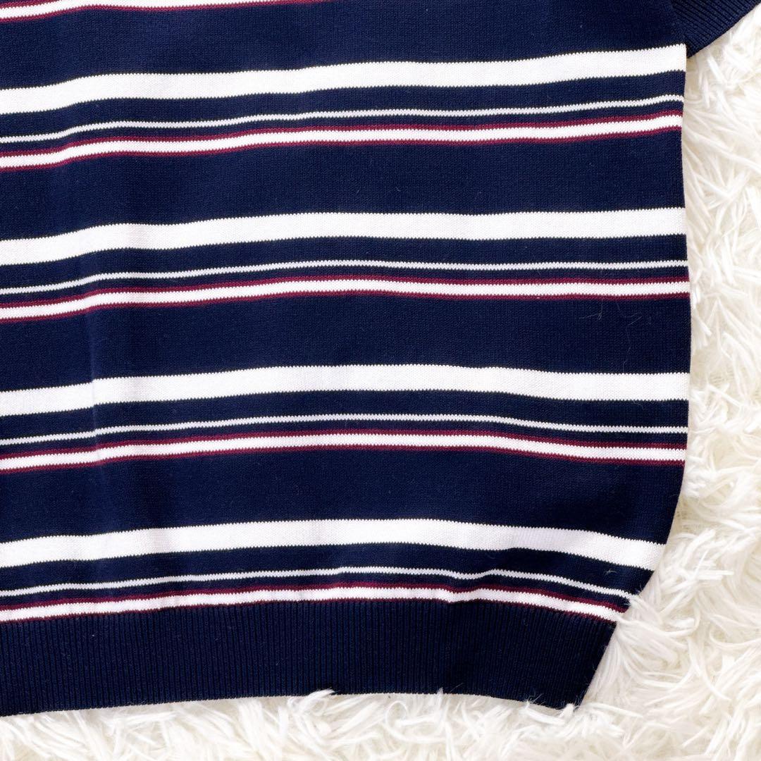 極美品✨Her lip to　Multi Border Polo Top