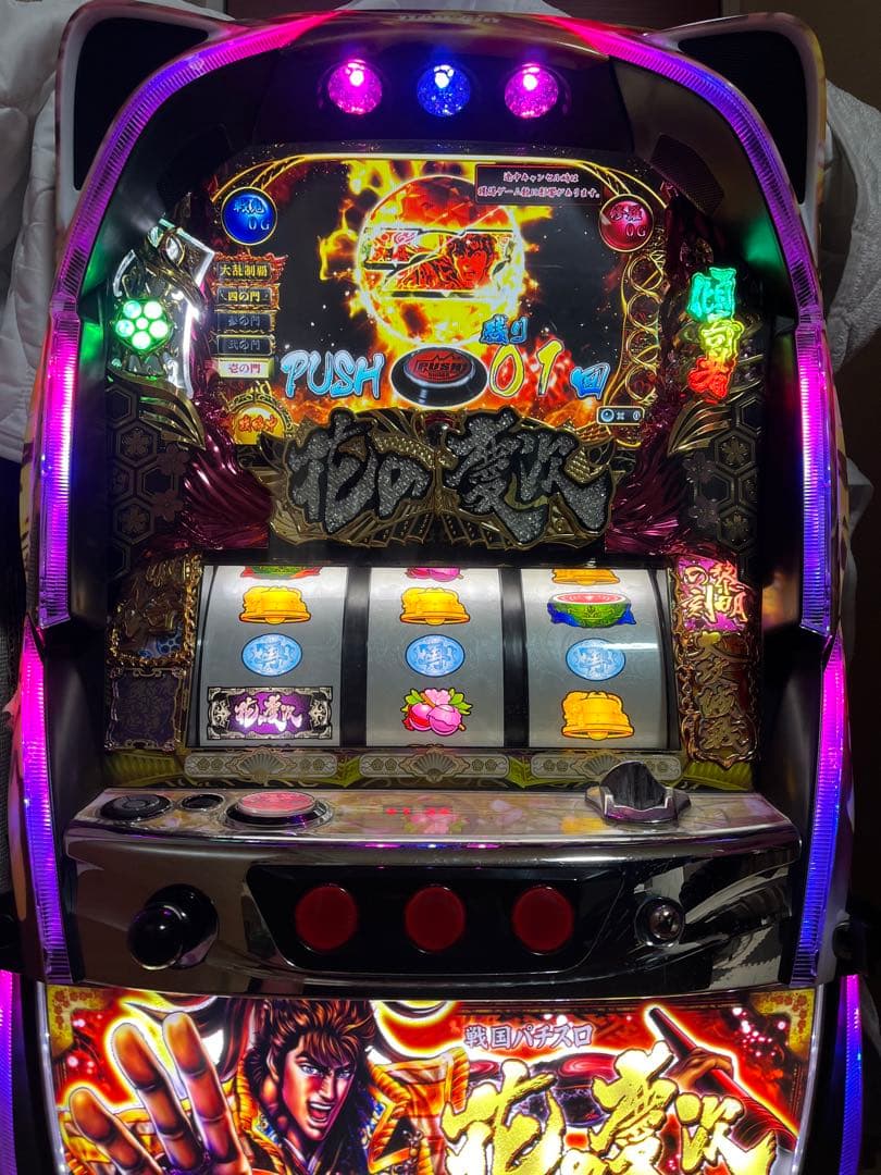 花の慶次 スロット実機　これより我ら修羅に入る