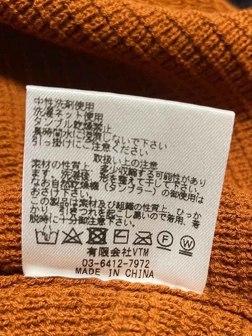 （【VICTIM】（ハイゲージワッフルBigシルエットPOLO SHIRTS）