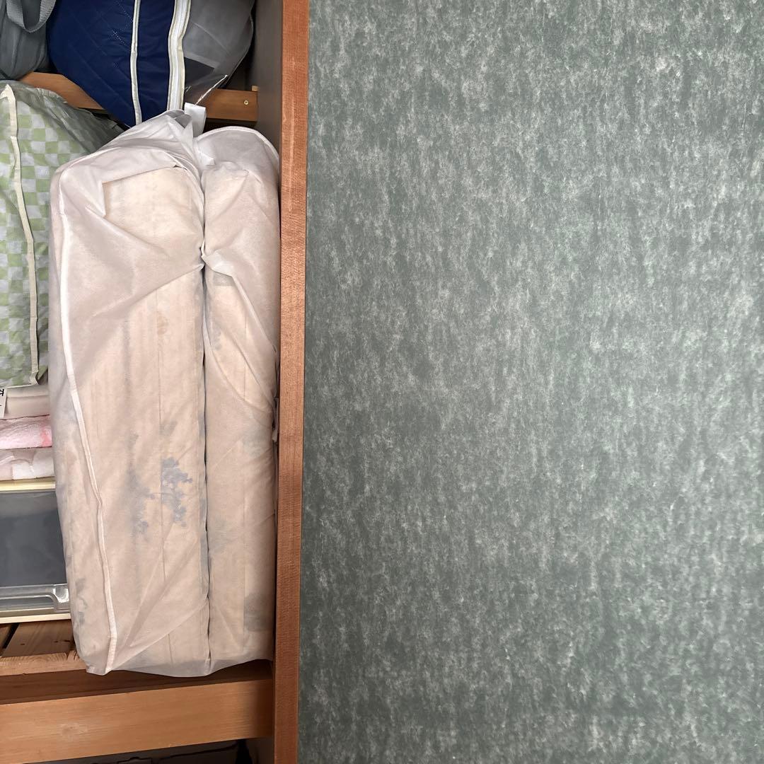 西川　ムアツ布団　三つ折り マットレス　シングル　健康敷きふとん