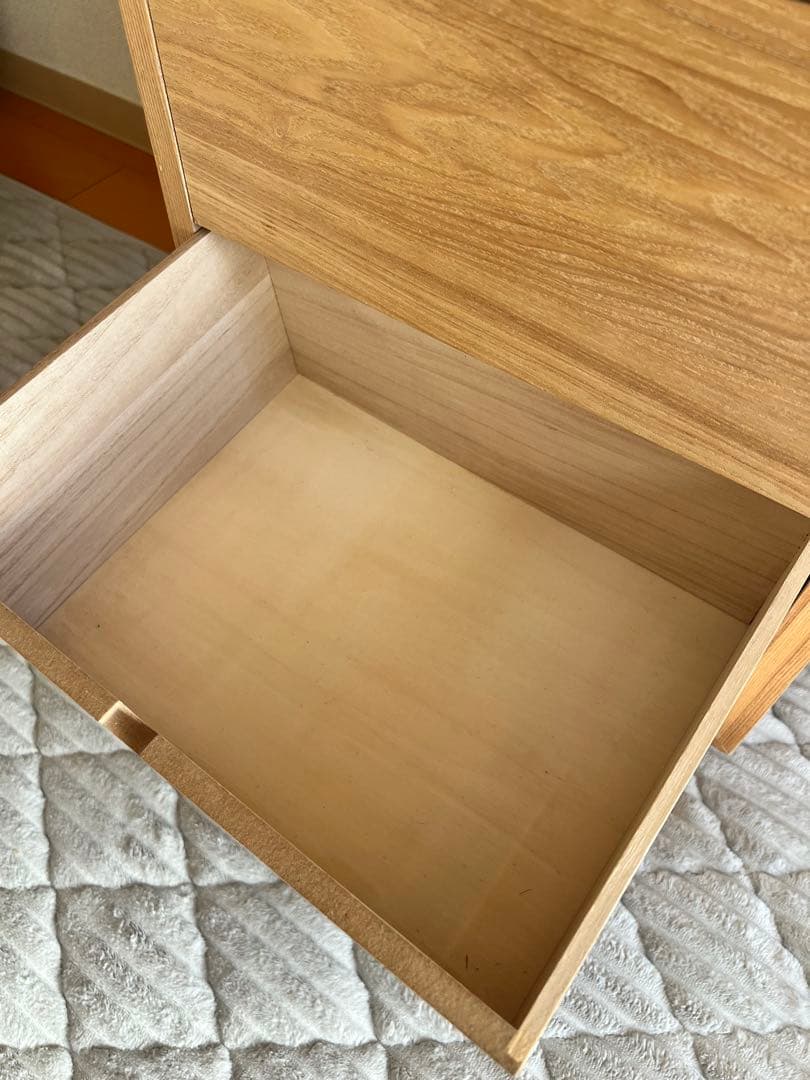 多段 ナチュラル木製 引き出し10段チェスト