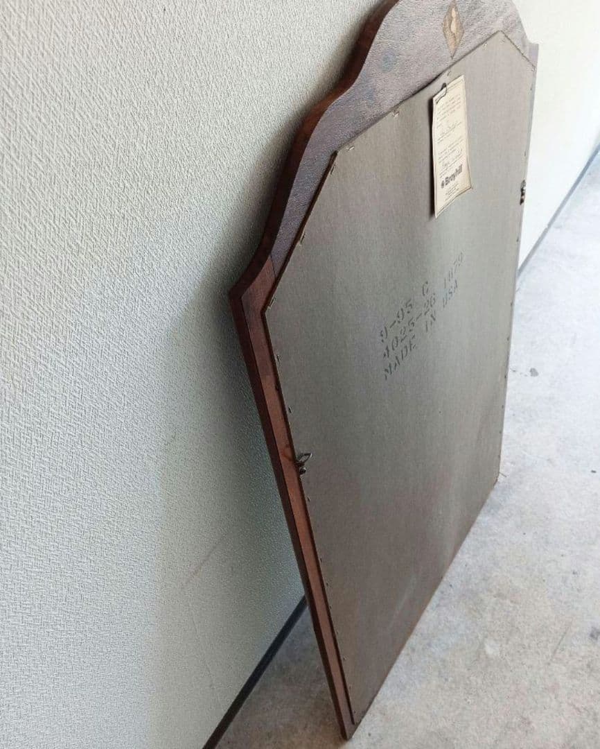 【ビンテージ】BROYHILL ブロイヒル ウォールミラー 鏡 姿見 インテリア