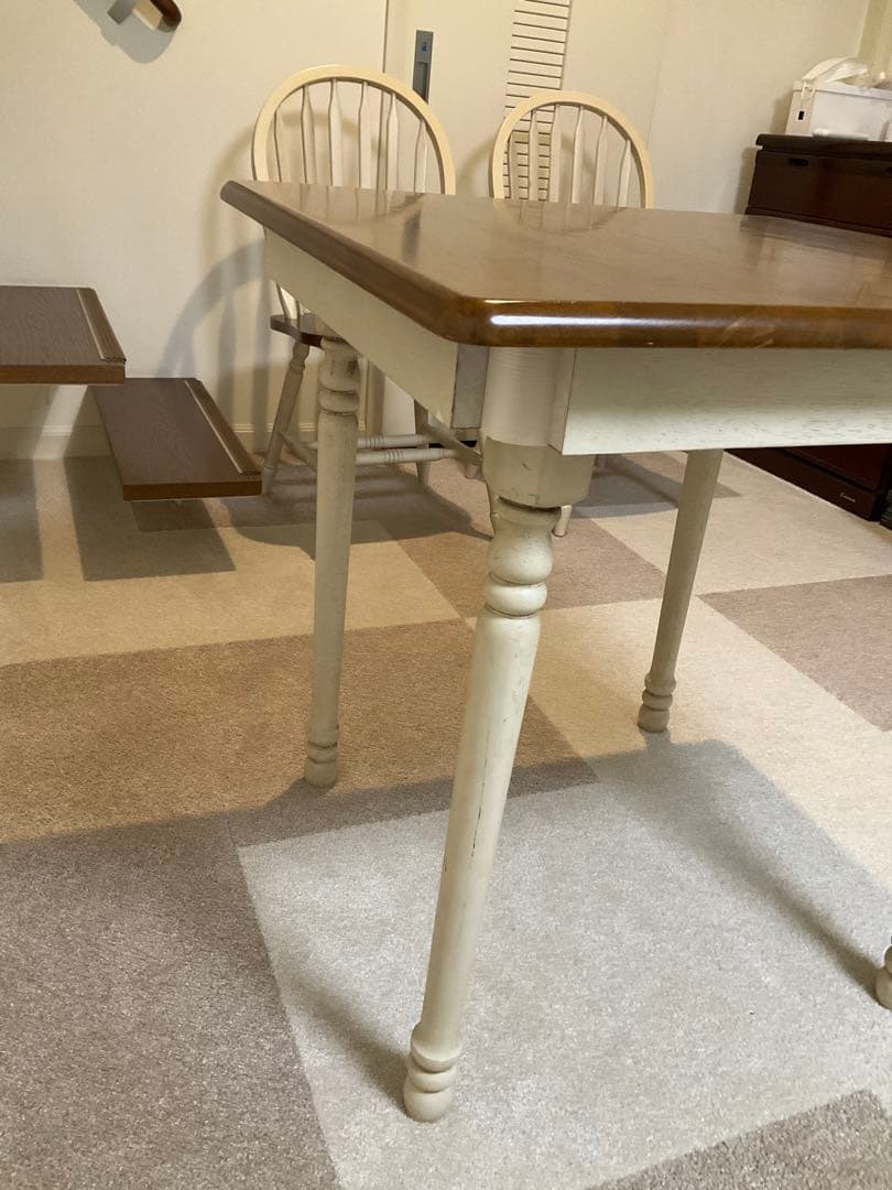 出品②　マキアート　ダイニング　テーブルx1 & チェアx2 セット