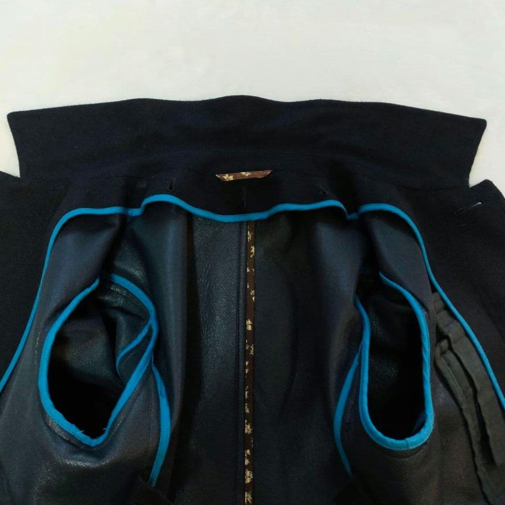 FRED PERRY　ライナー付　ステンカラーコート　刺繍ロゴ