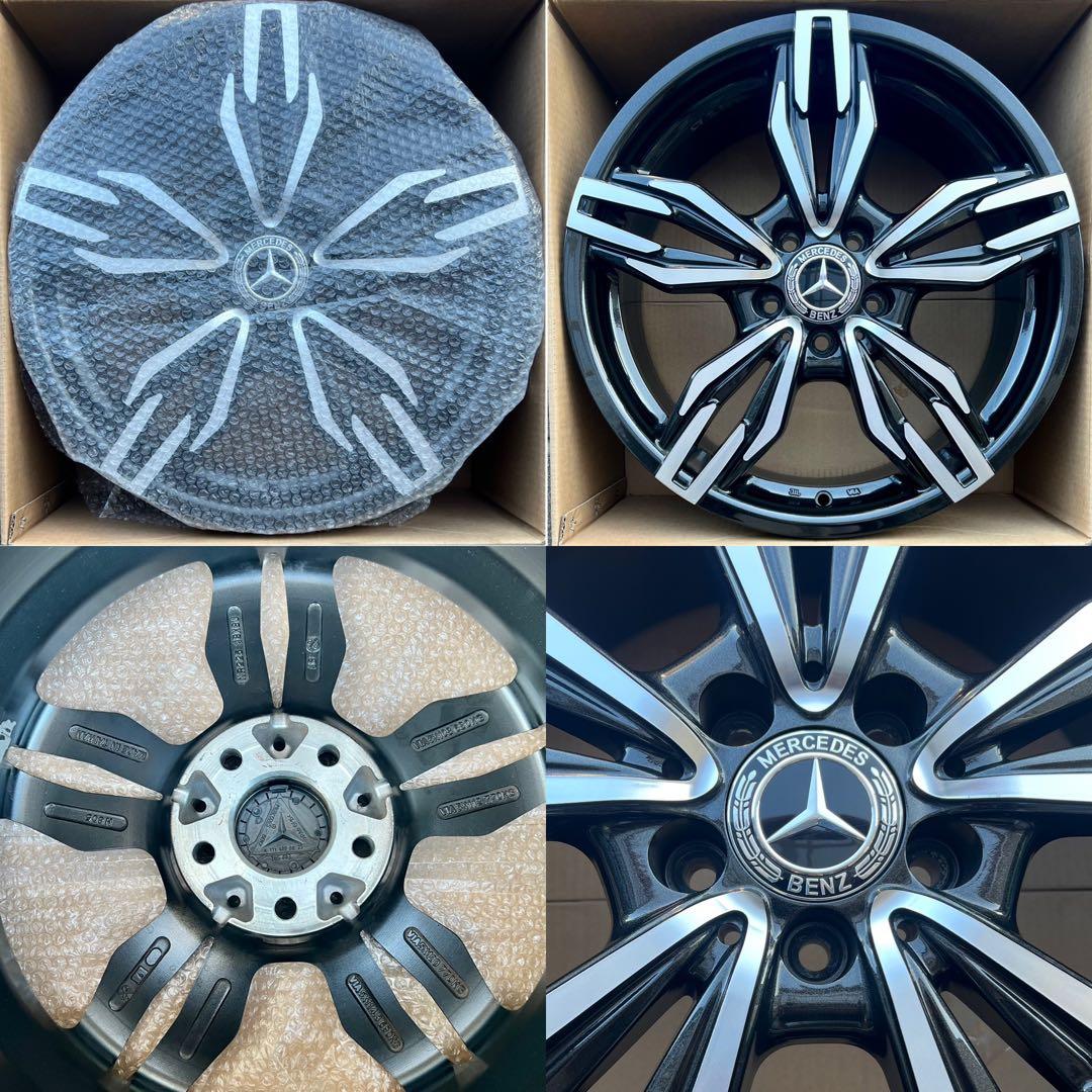 美品◆ベンツ GLC X253 ユーロバーン VTXホイール18インチ4本セット