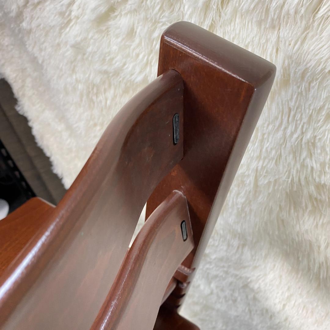 【良品】ストッケ トリップトラップ ブラウン 茶色 シリアル5 ①