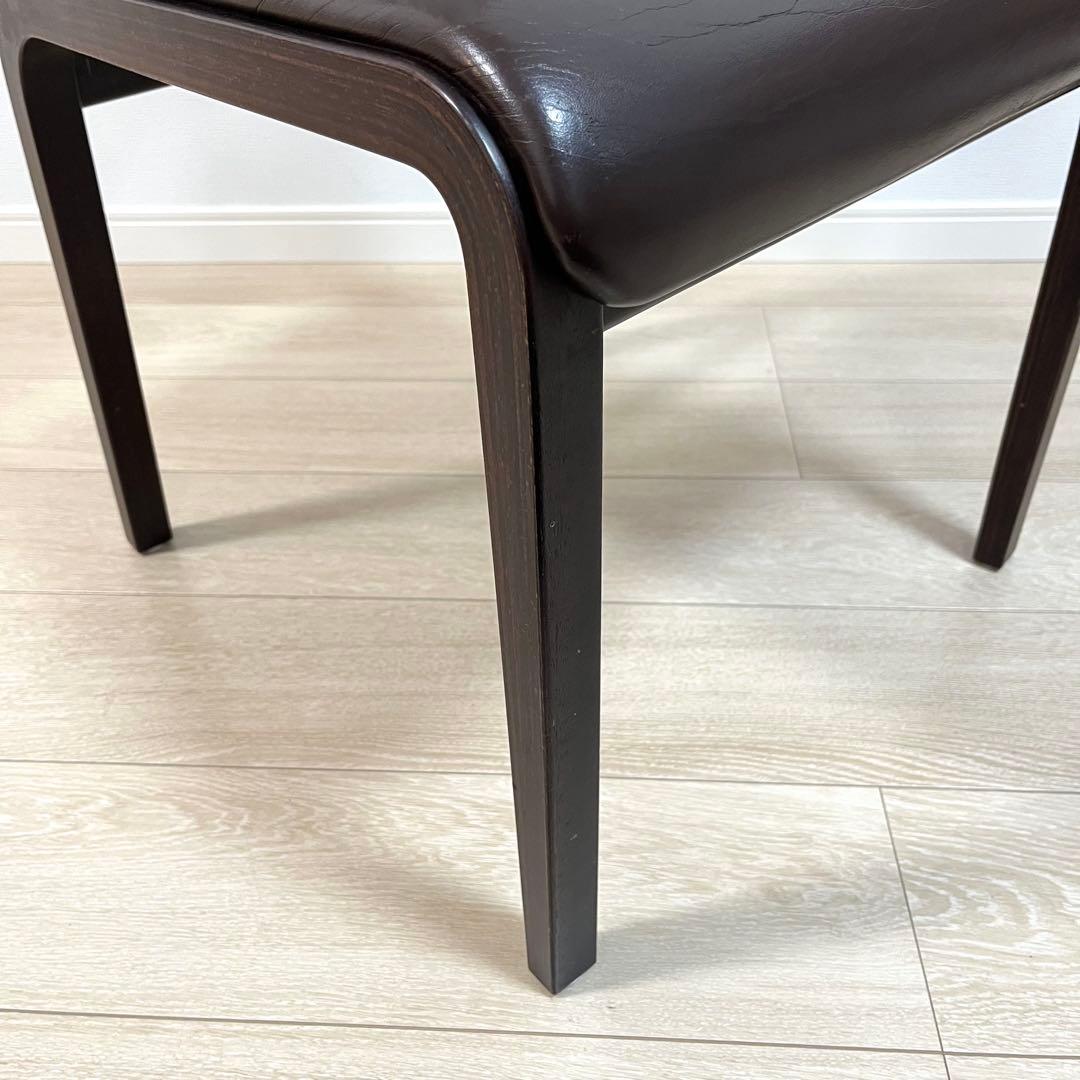 (て31)Tendo 天童木工 菅沢光政 ラダーバックチェア ダイニングチェア