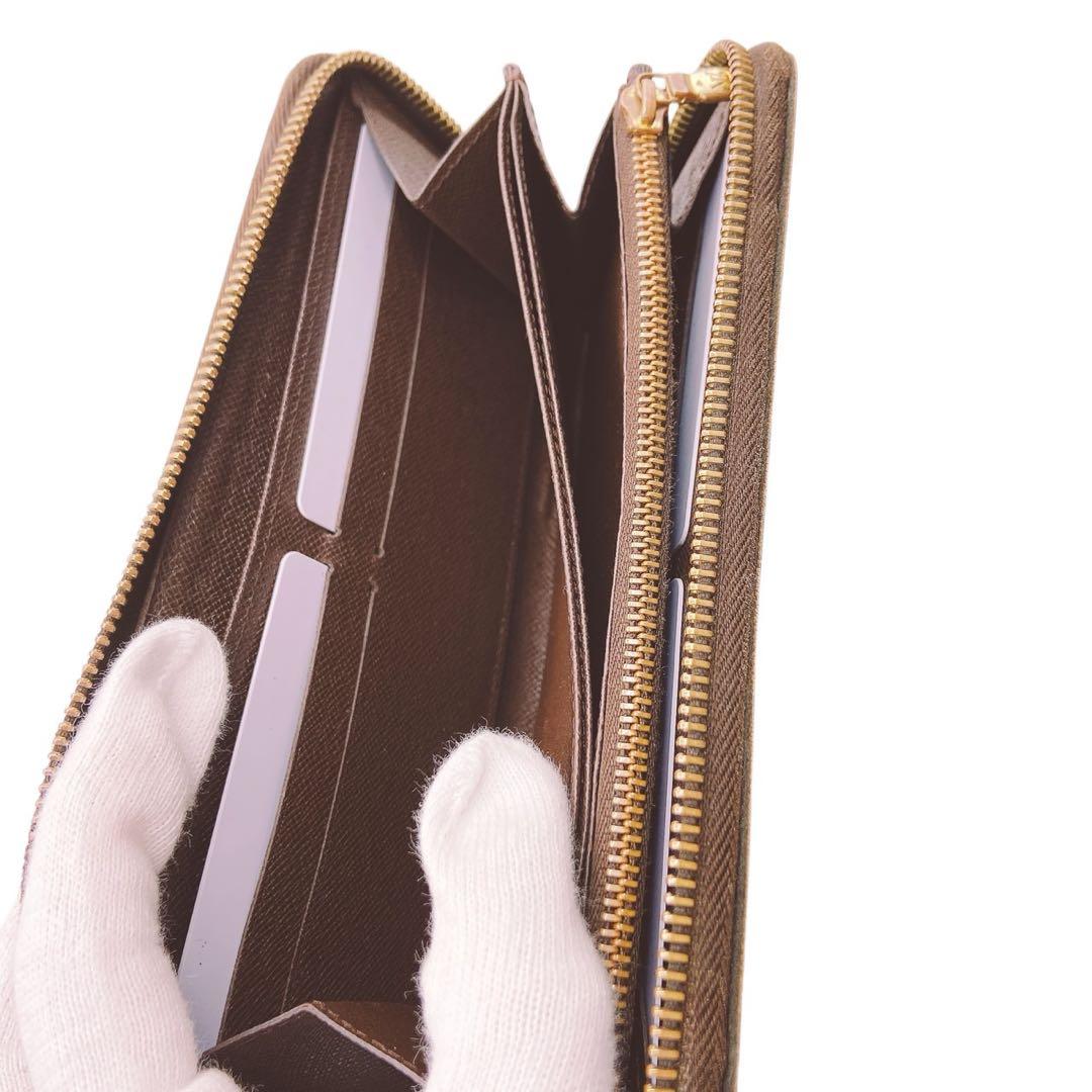 【ジャンク】LOUIS VUITTON ダミエジッピーウォレット☆鑑定済みです
