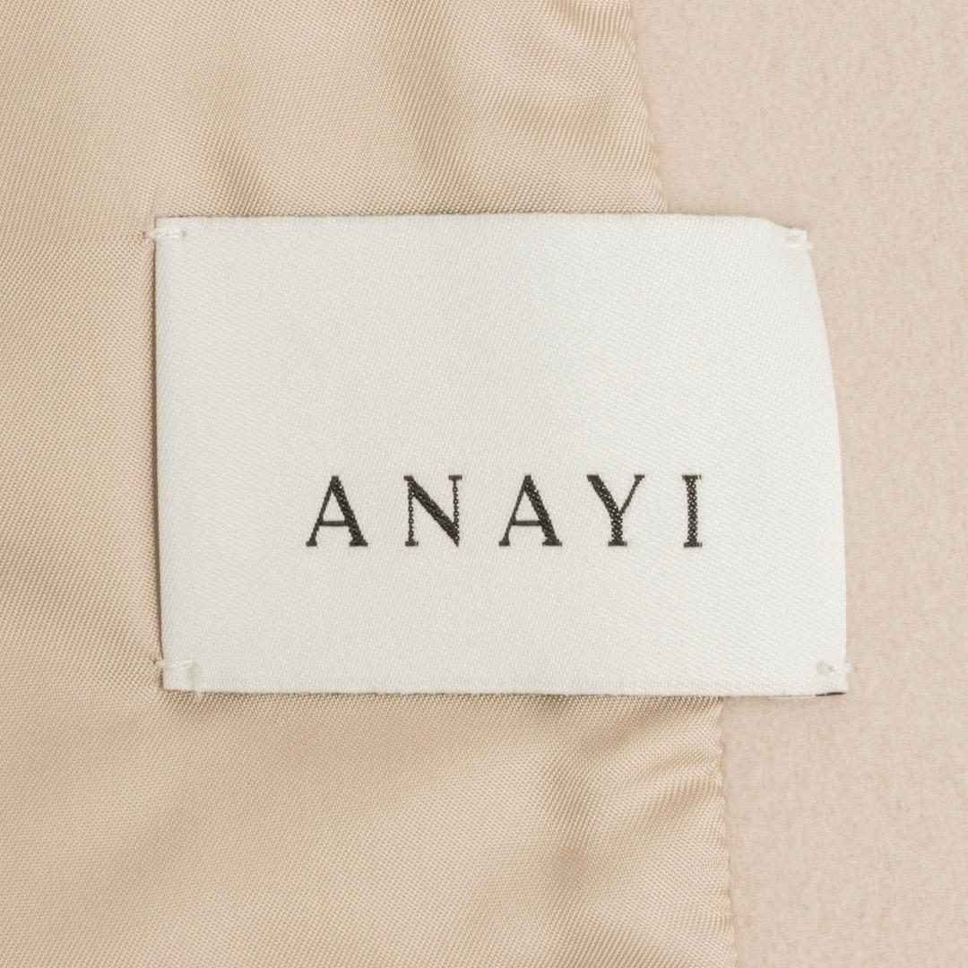 ANAYI アナイ ラムウールショートコート 38