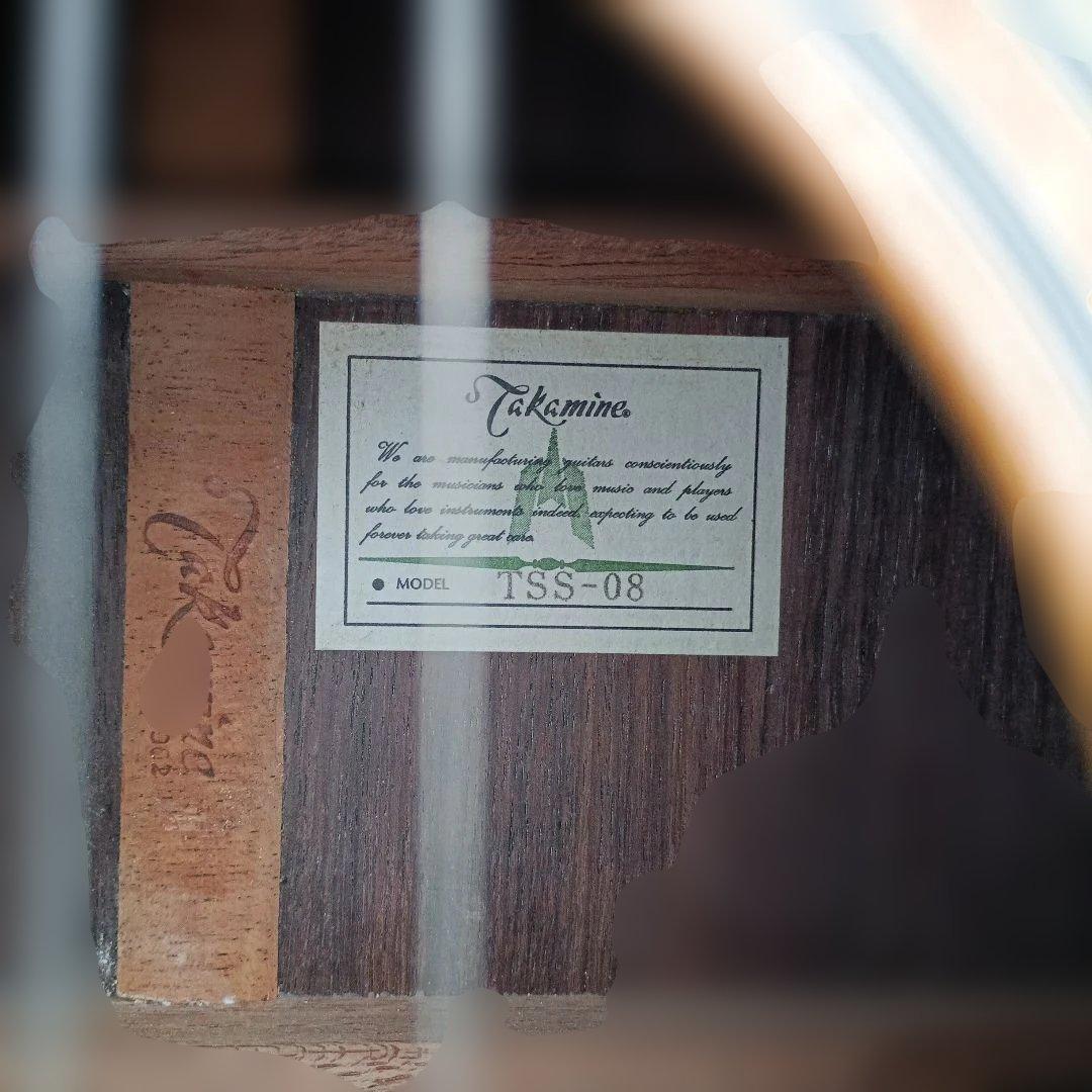 S*i様 4425）TakamineタカミネTSS-08アコースティックギター