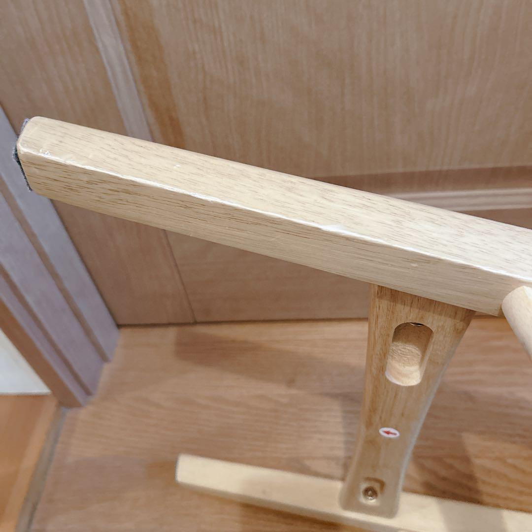 希少 ニトリ フィルン カウンターチェア ウッドチェア 美品 2脚セット