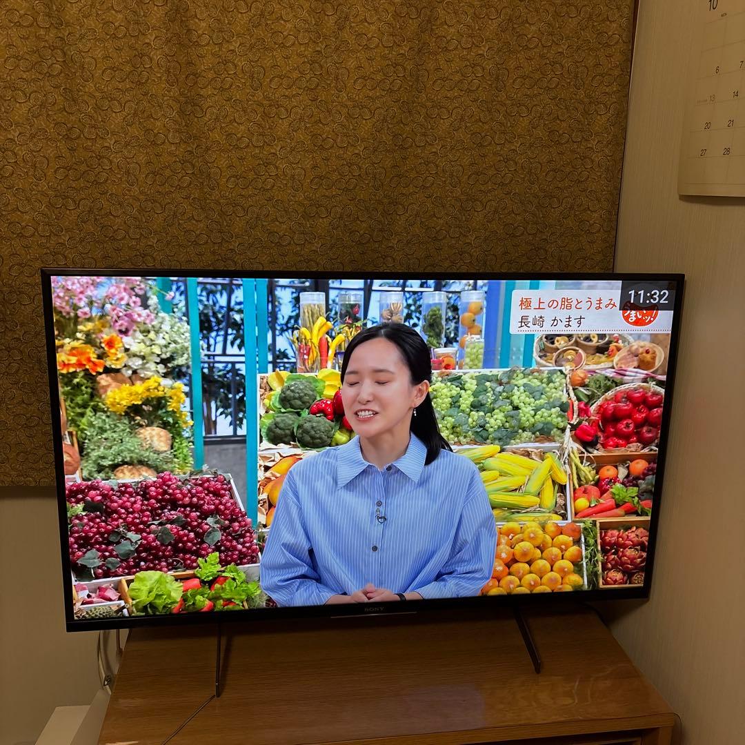 SONY 43V4K 液晶テレビ BRAVIA KJ-43X8500H 中古美品