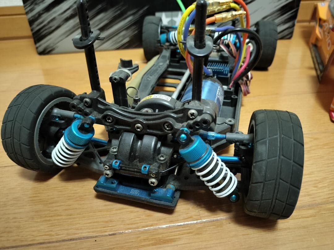 Tamiya TB-03R カローラアクシオボディ 12.5Tブラシレス