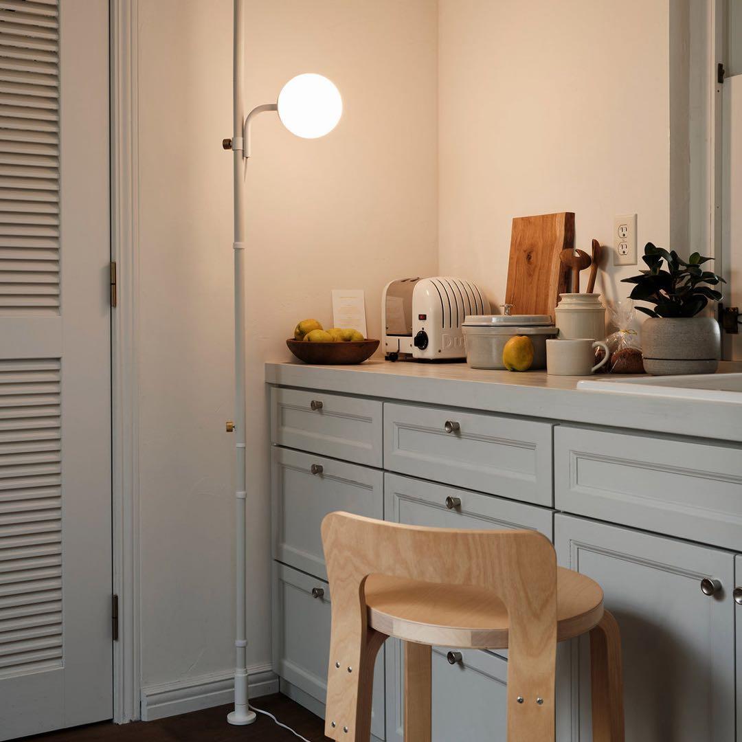 M*U様 DRAW A LINE Ball Lamp White