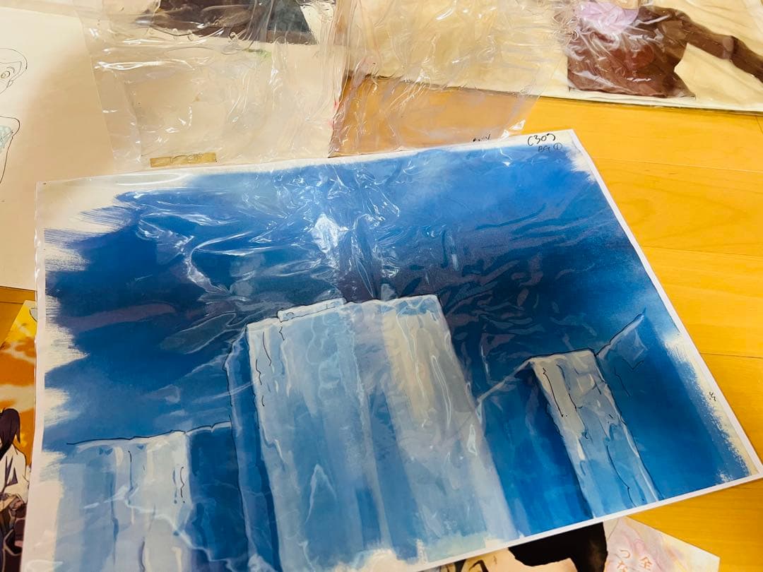 ルパン三世　宮崎駿　栗田　モンキーパンチ直筆サイン色紙　証明書付カリオストロの城