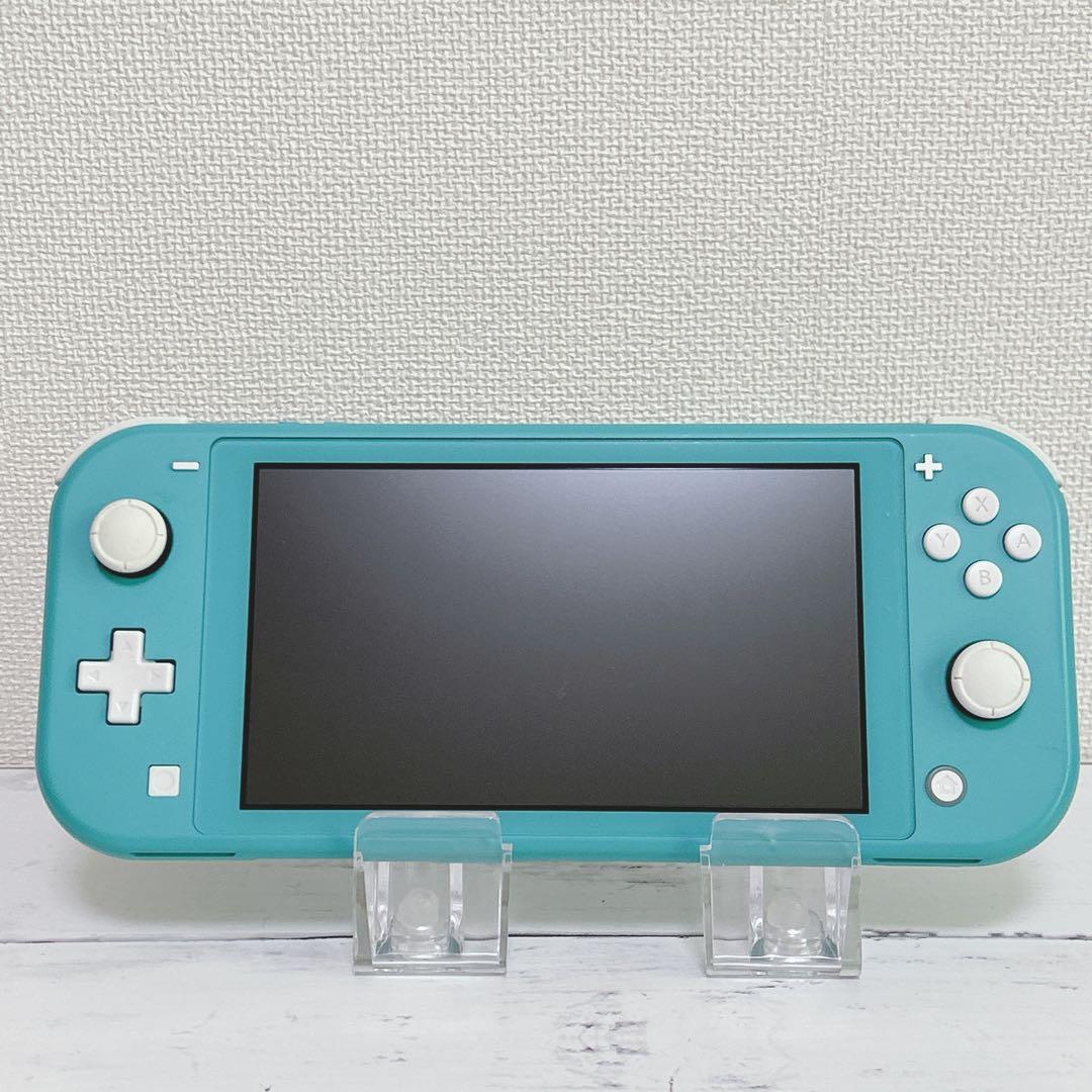 【動作OK】　Nintendo Switch Lite ターコイズ　充電器付き