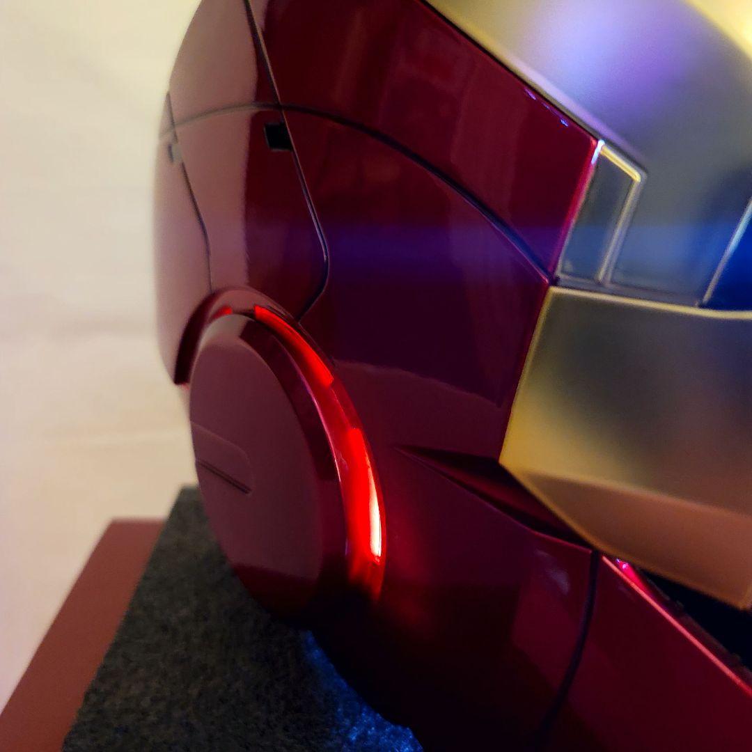 【アイアンマン】最新モデル 音声自動開閉マスク LED マーク5 ヘルメット