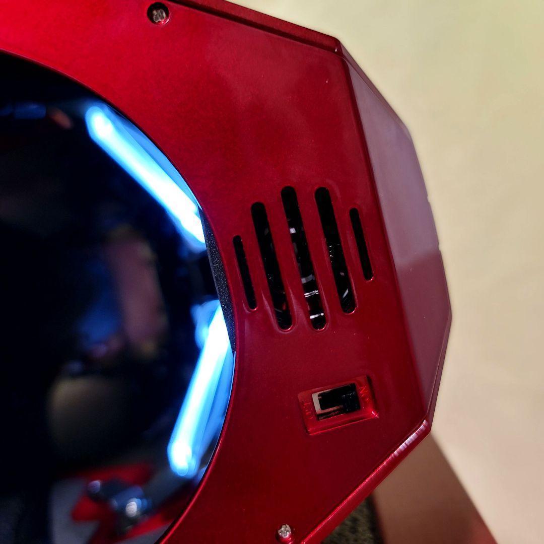 【アイアンマン】最新モデル 音声自動開閉マスク LED マーク5 ヘルメット