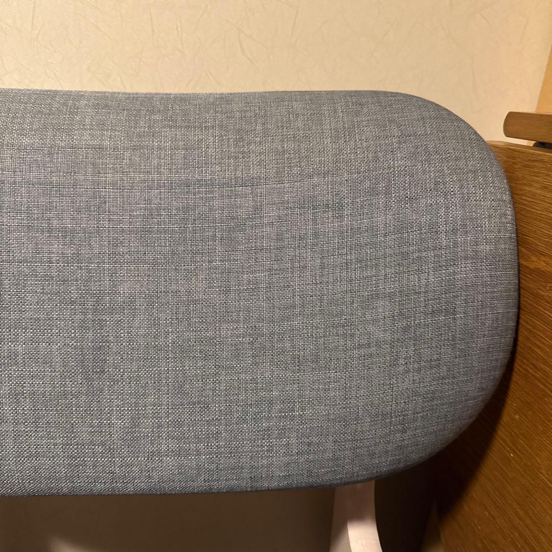 ニトリ ダイニングチェア リラックスワイド ブルー