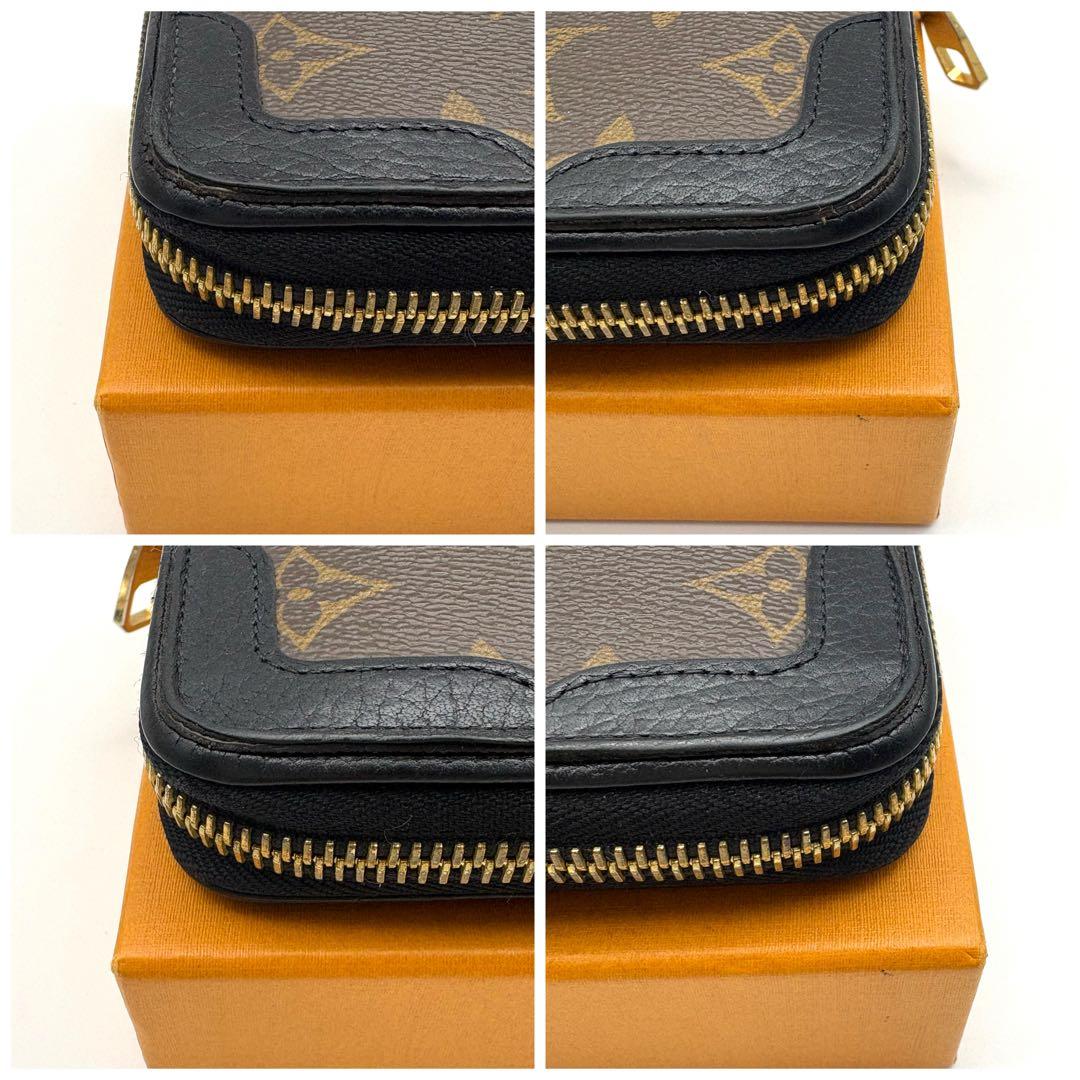 【新型】ルイヴィトン モノグラム ジッピーウォレット レティーロ ブラック