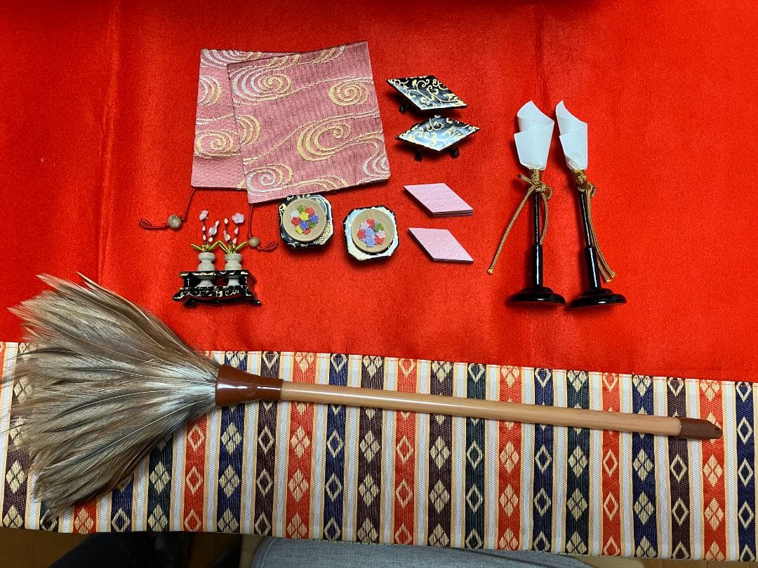 コンパクトに収納　ひな人形：やよい小箱：柿沼東光作