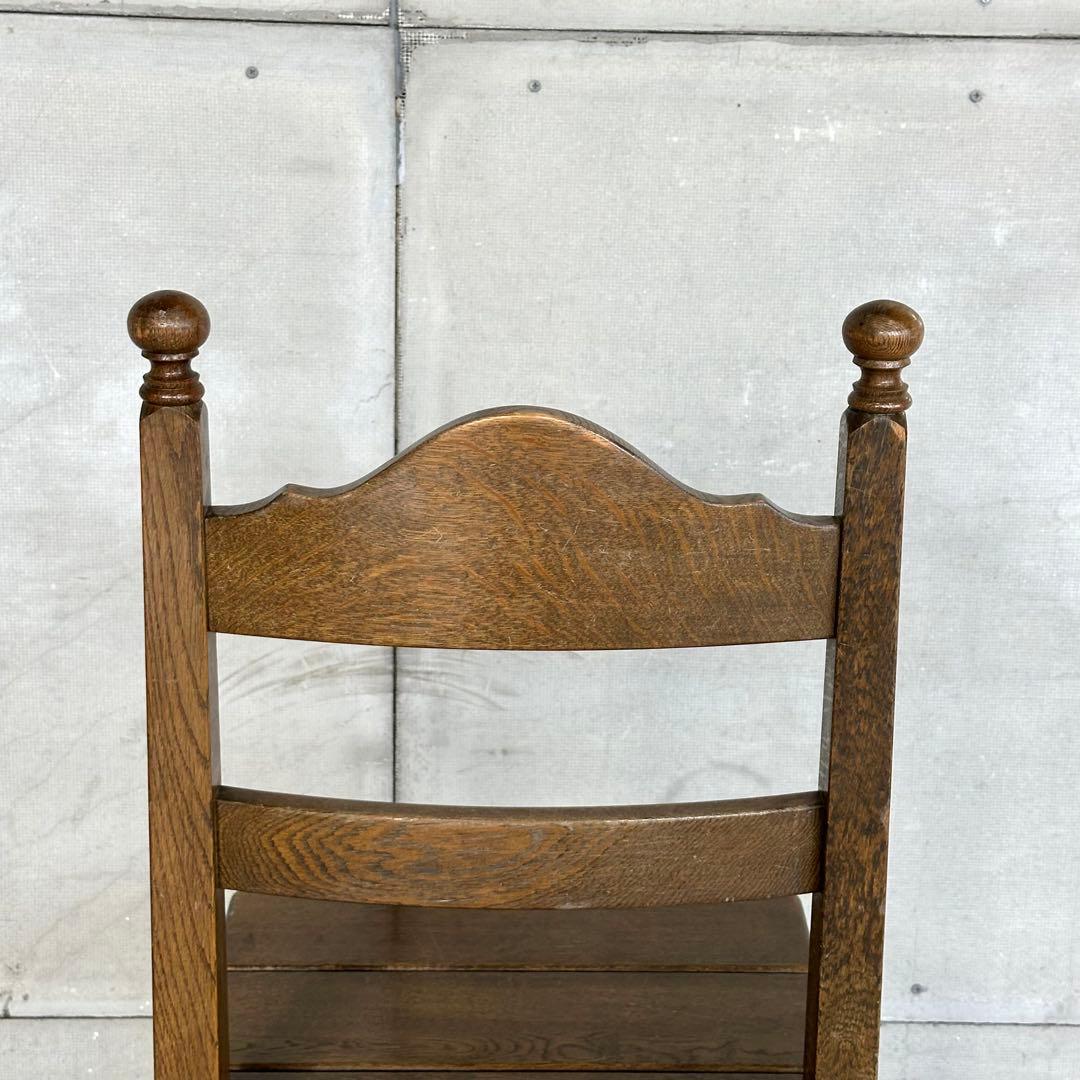 ✦昭和レトロ✦ オーク材 椅子｜ヴィンテージ ダイニングチェア｜無垢木製①