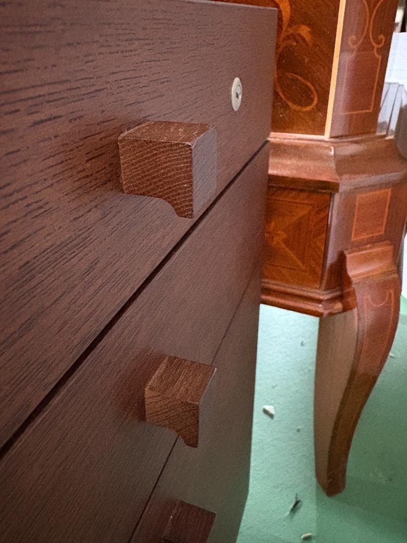 まりニャンのママ様　カリモク テーブル(SS4439)　ボナシェルタワゴン　YZ