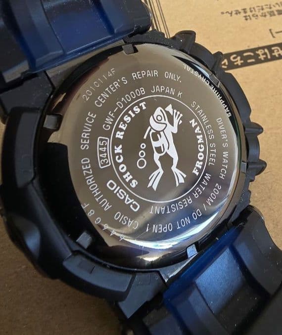 CASIO G-SHOCK FROGMAN GWF-D1000B 箱無し