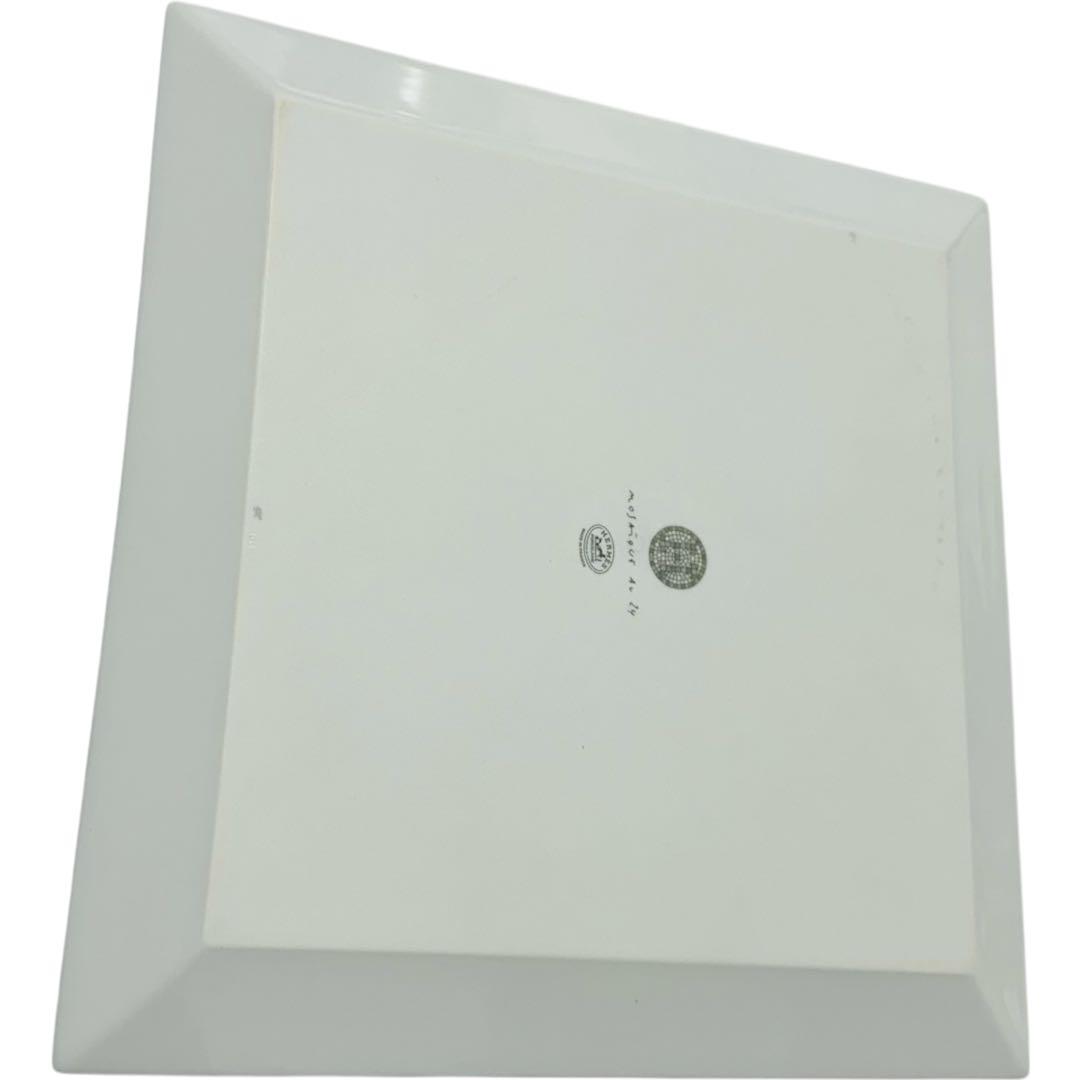 【美品】HERMES エルメス モザイク ヴァンキャトル 23×23cm