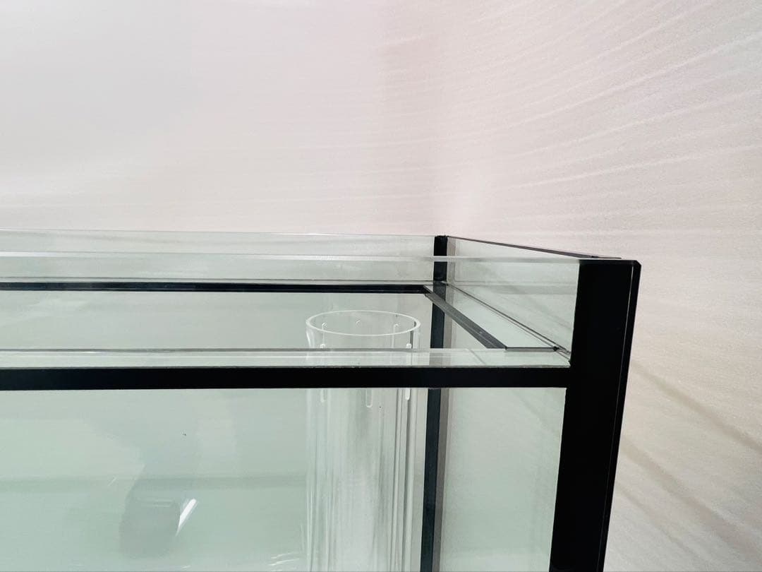 特注仕様1800ｘ325ｘ500㎜ ガラス水槽 フランジ加工付き　未使用品