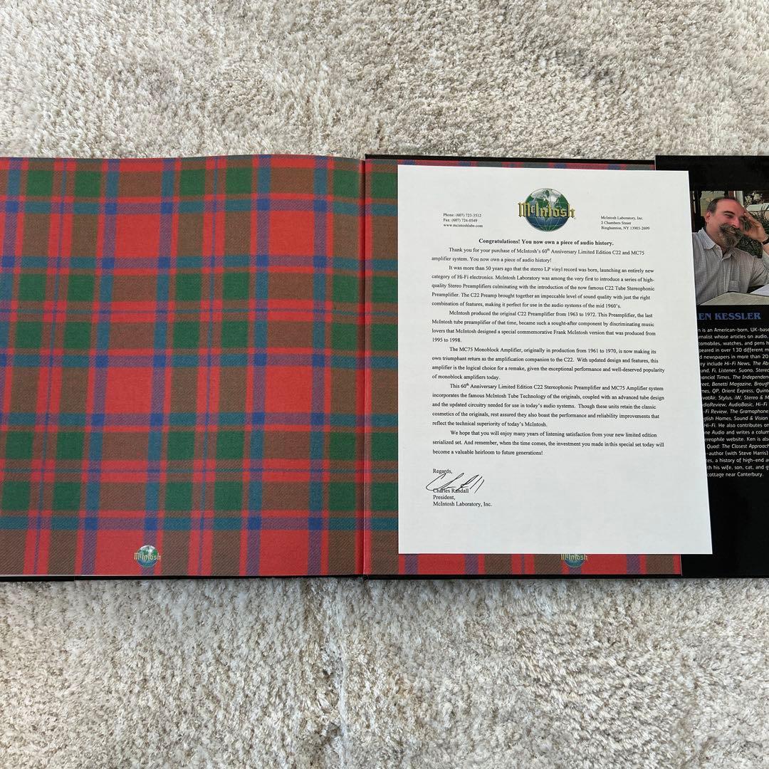 『McIntosh ...for the love of music..』洋書