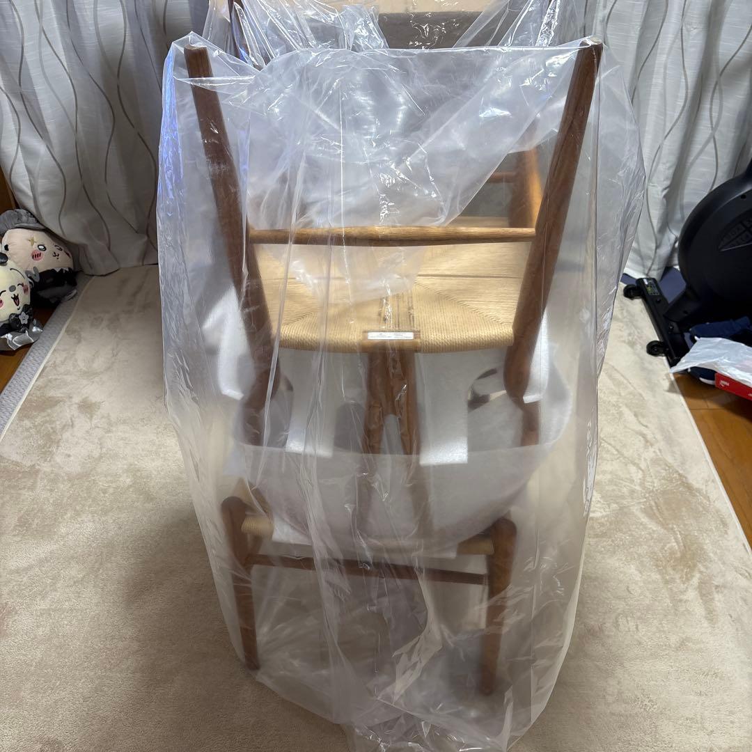 【2脚セット】CH24 Yチェア チーク材 オイル仕上げ 新品未使用