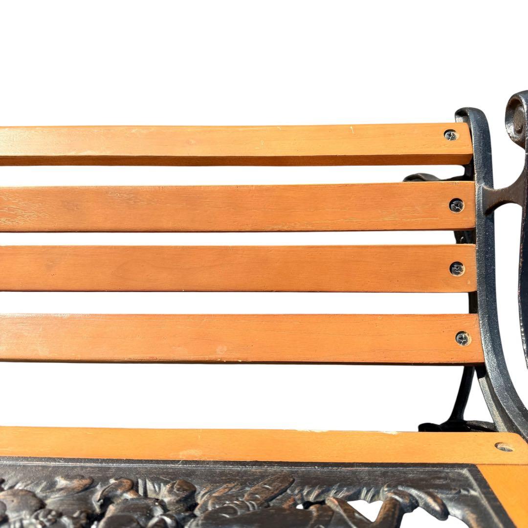 【希少】ディズニー 鋳物ガーデンベンチ ミッキー＆フレンズ 15-5