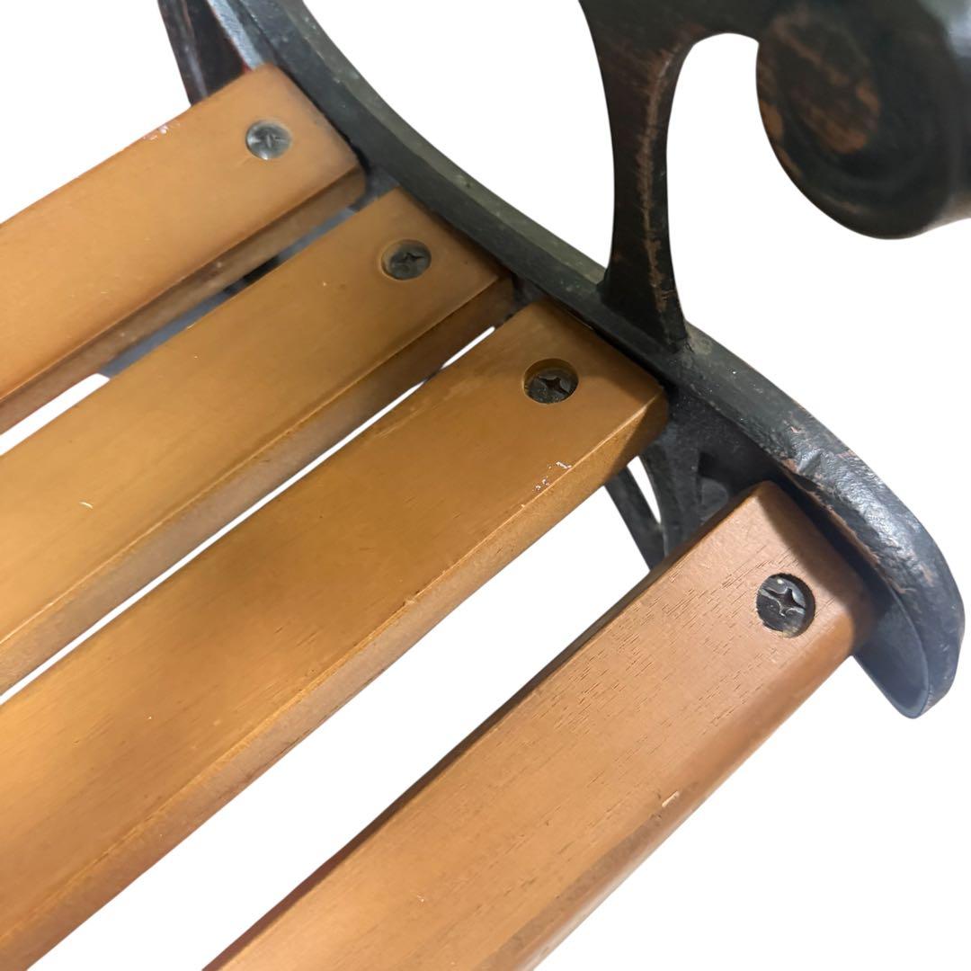 【希少】ディズニー 鋳物ガーデンベンチ ミッキー＆フレンズ 15-5