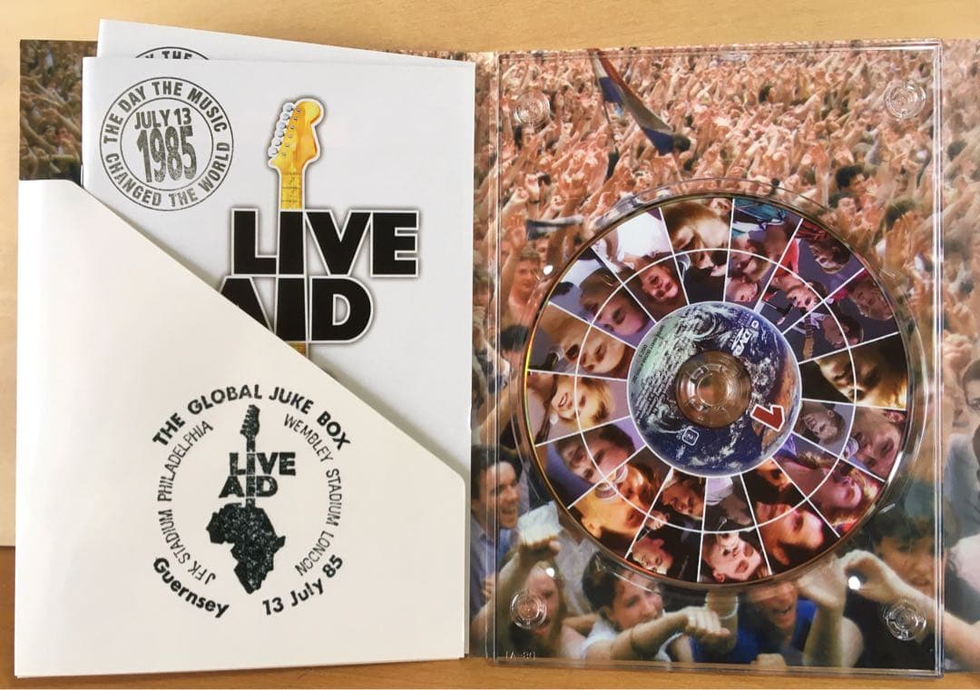 『ライブ・エイド』 DVD4枚組