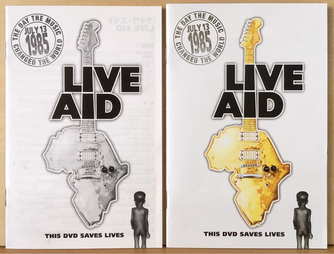 『ライブ・エイド』 DVD4枚組