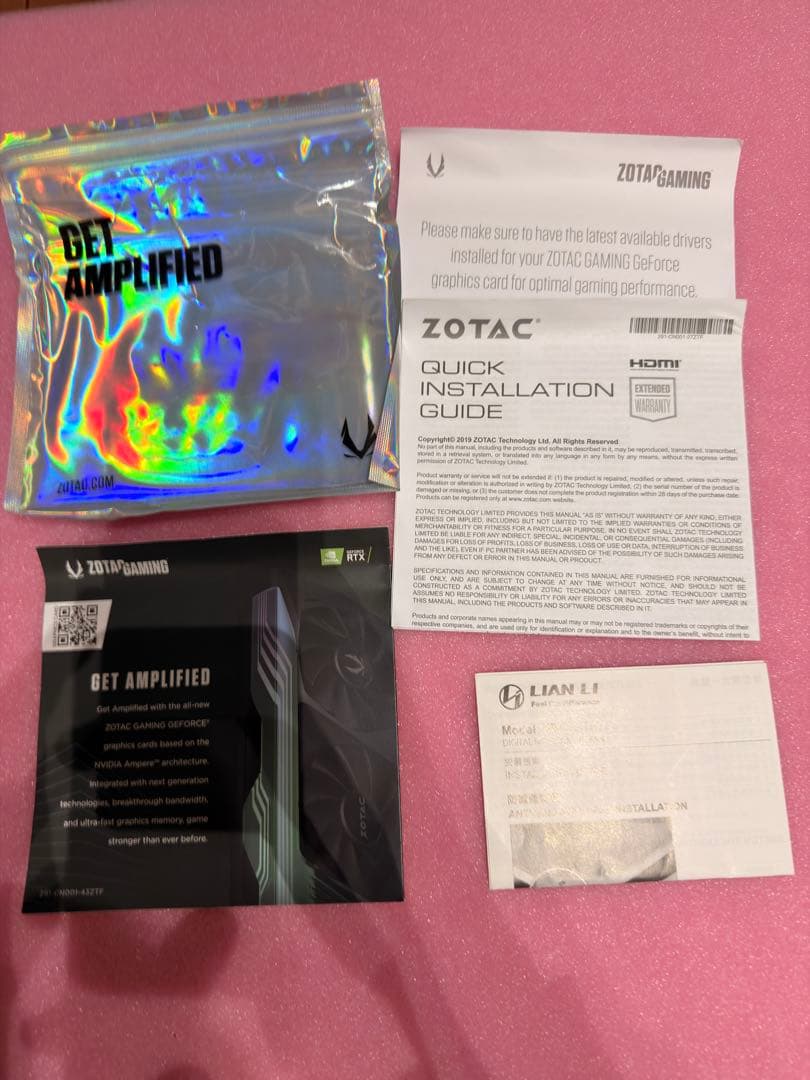 ZOTAC RTX 3080 Trinity（10GB GDDR6X）