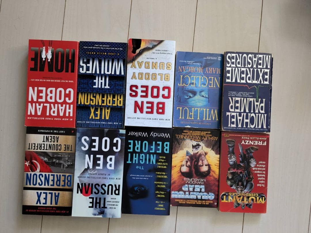 洋書140冊（戦争、小説、歴史）