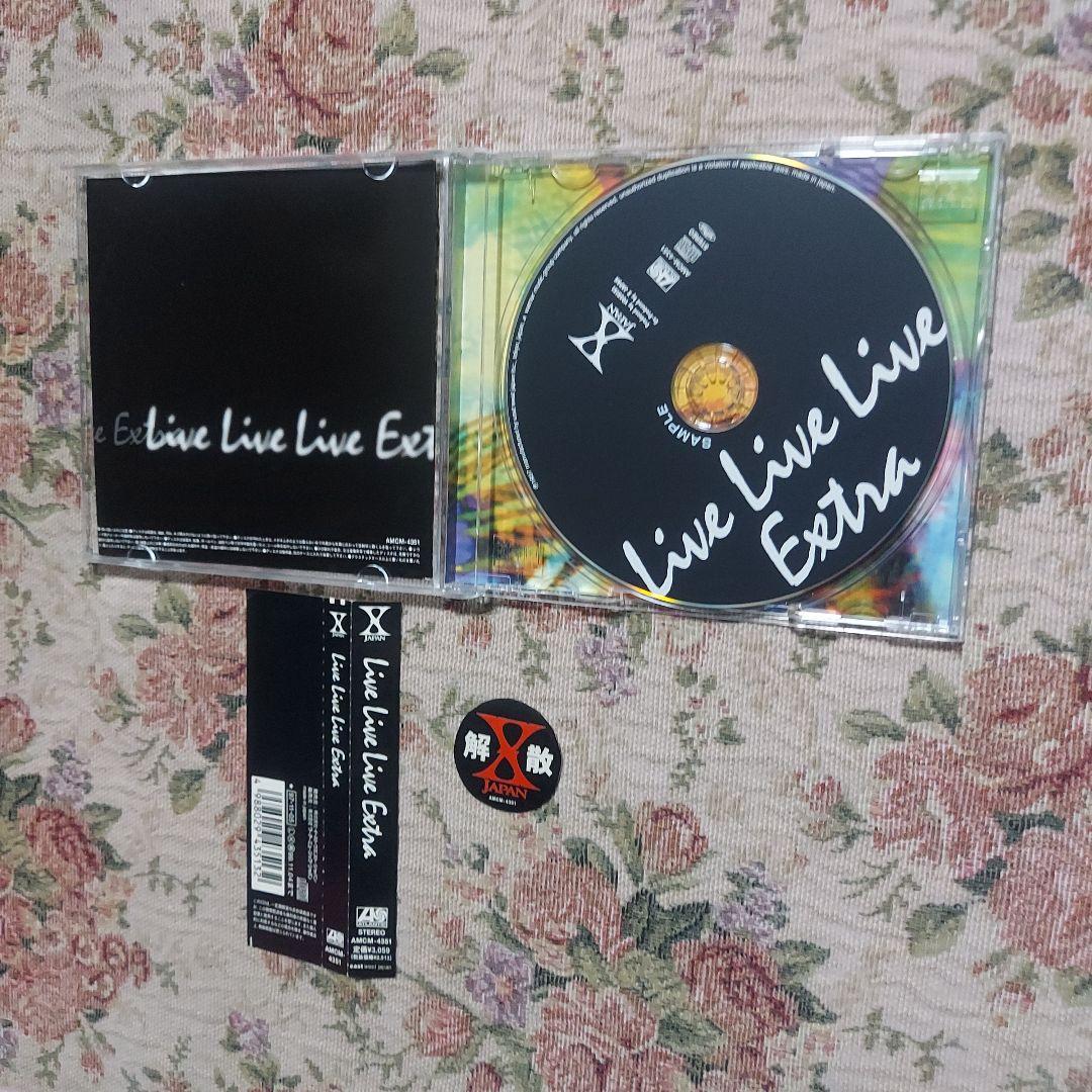 XJAPAN　非売品　サンプル盤CD 【２点セット】【ステッカー２枚】