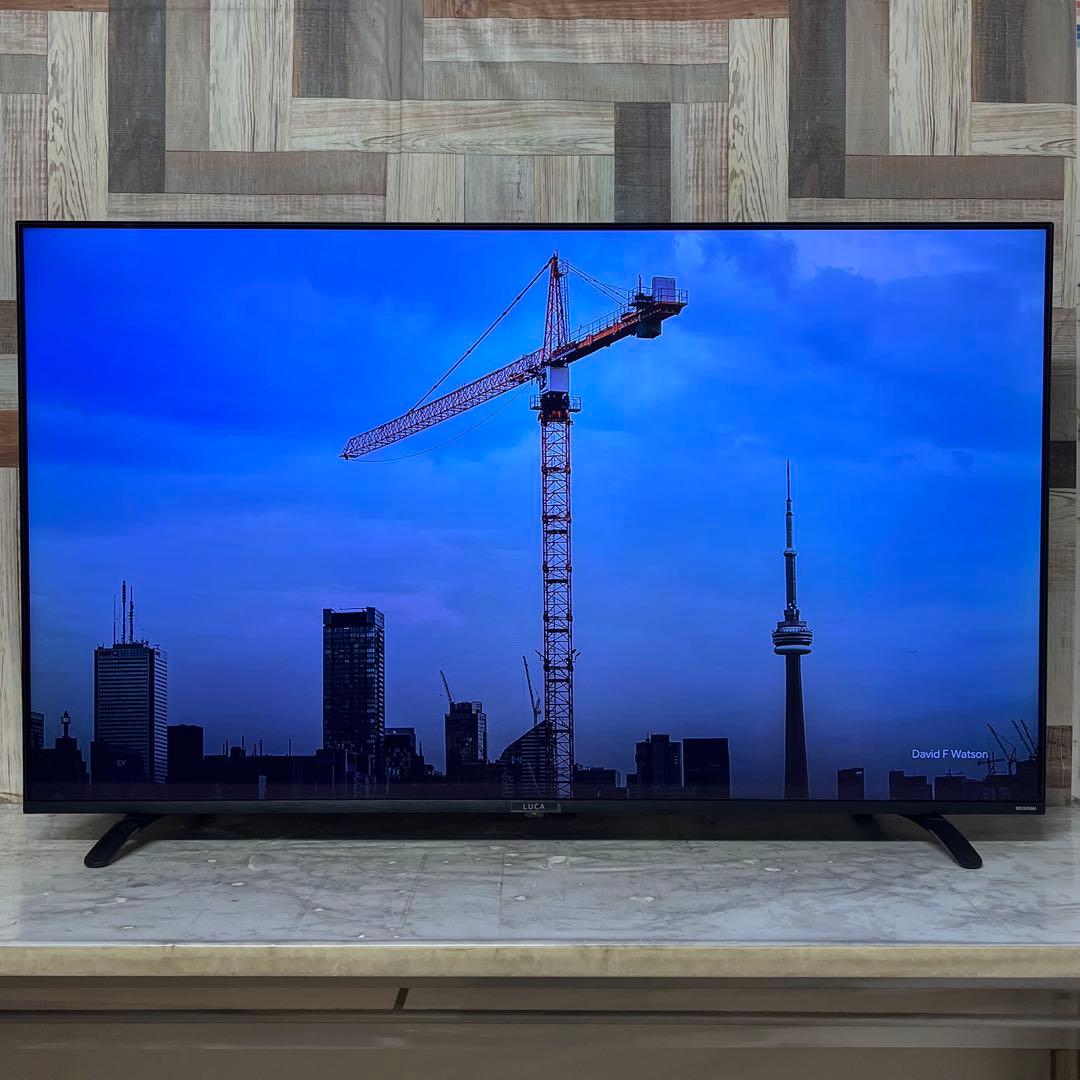 リクエスト価格❣️全国送料込アイリスオーヤマ55型　4K対応液晶テレビベゼルレス