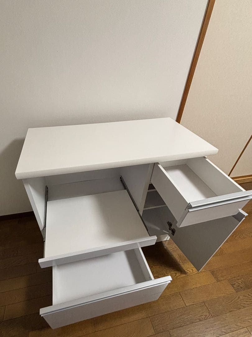 食器棚　収納　ロータイプ　キッチンカウンター　幅90