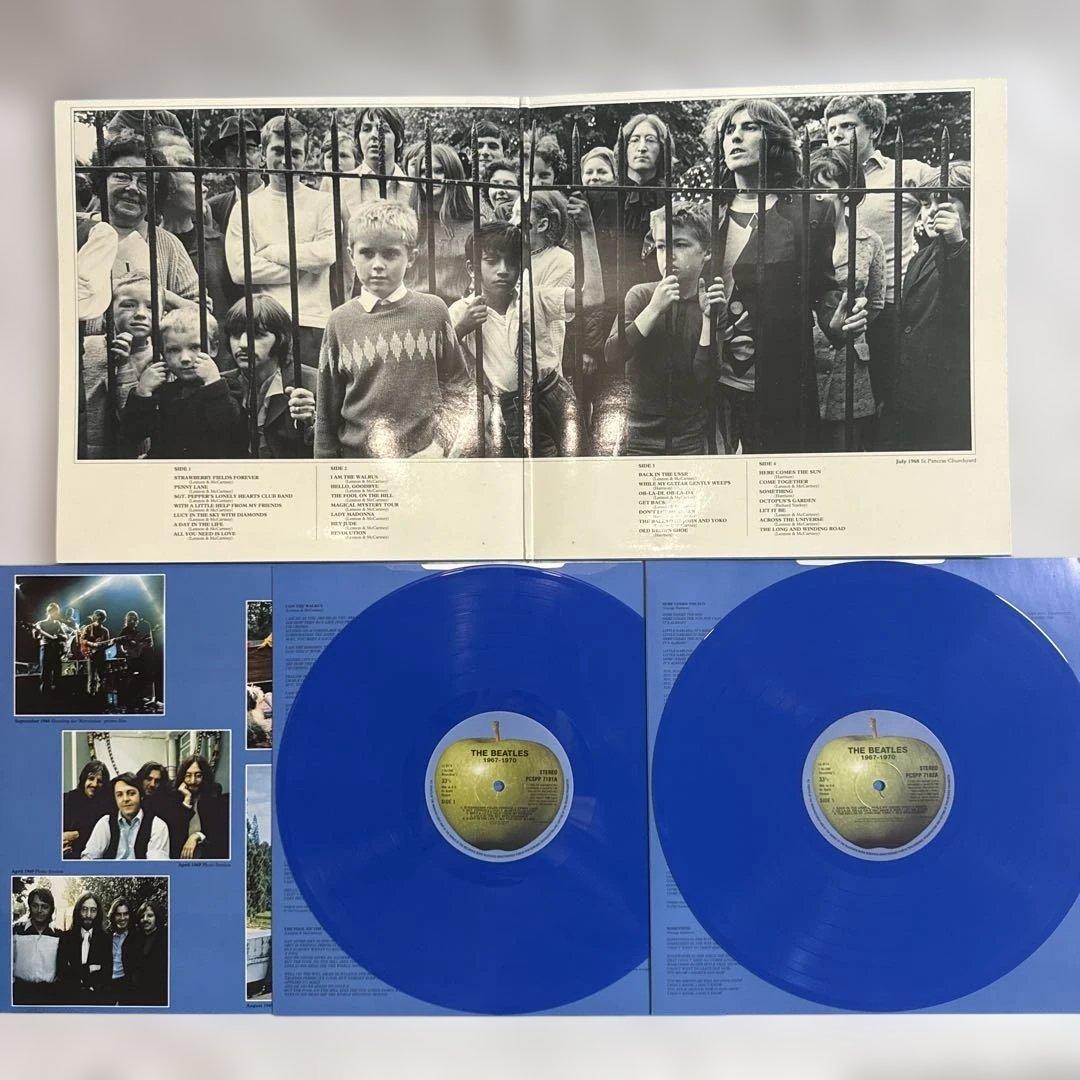 【LPレコード】ビートルズ 赤盤 青盤 限定盤