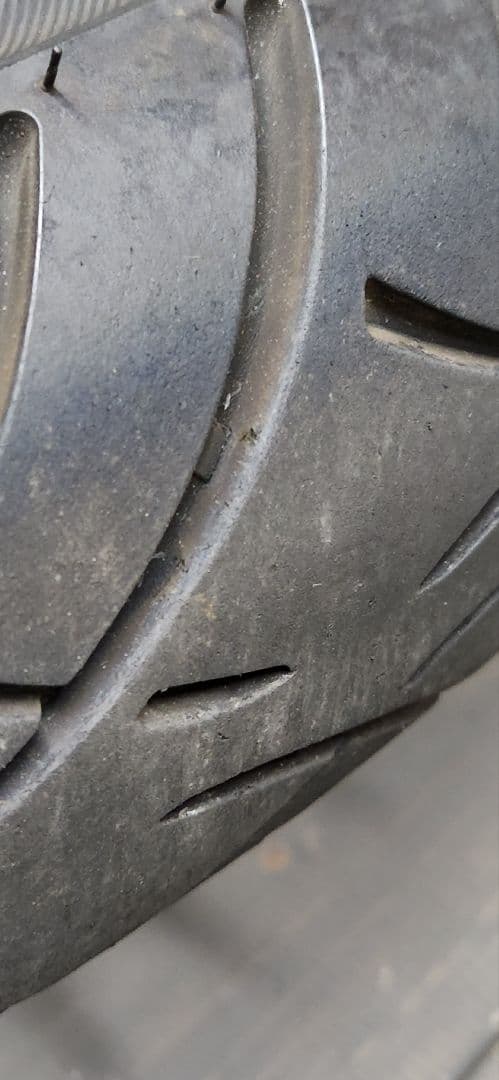 ハーレー　１９インチホイール　バリ山タイヤ付き　#無事故品