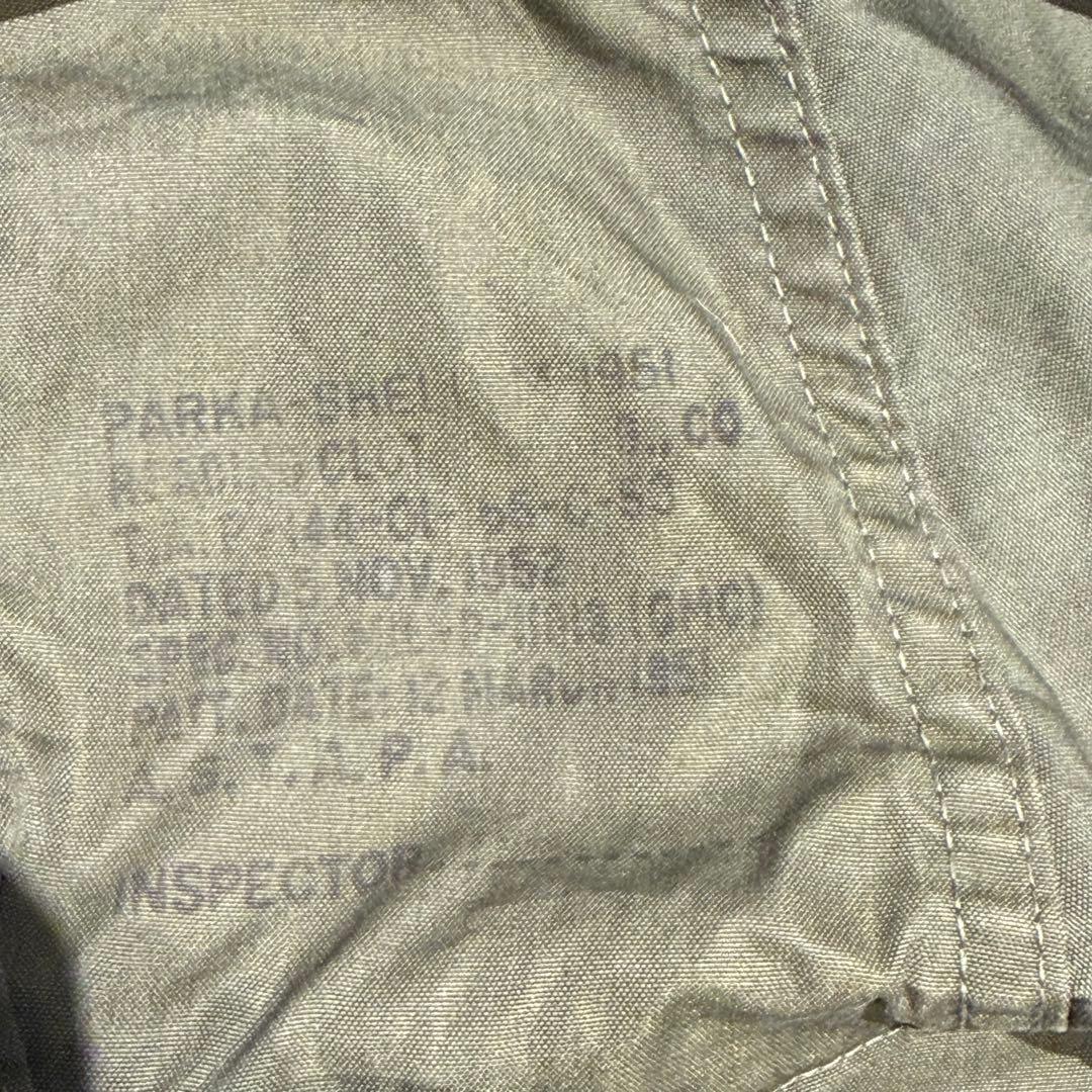 米軍 M51 フィールドパーカー モッズコートフルセット リアルファー　M65