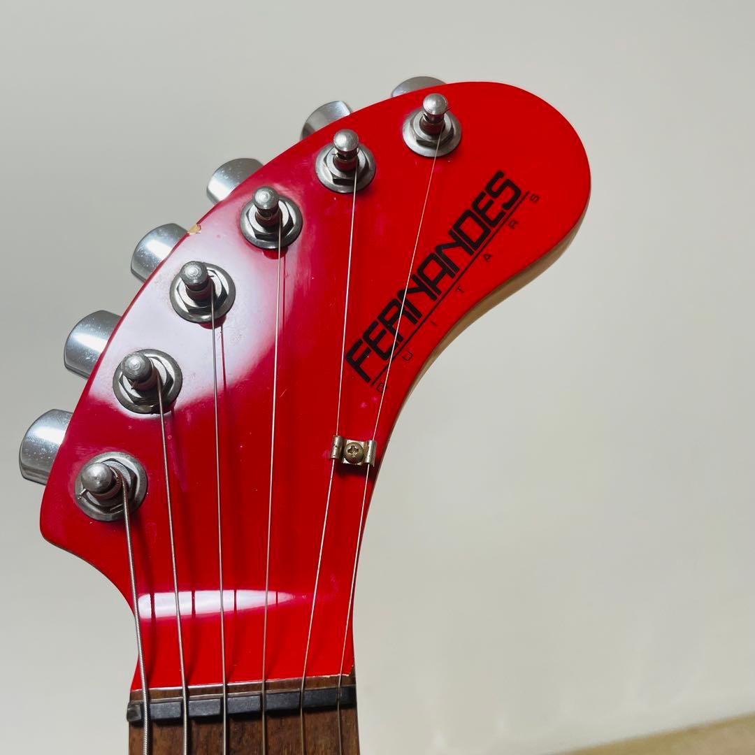 ★良品★ フェルナンデス zo-3 エレキギター アンプ内蔵 レッド
