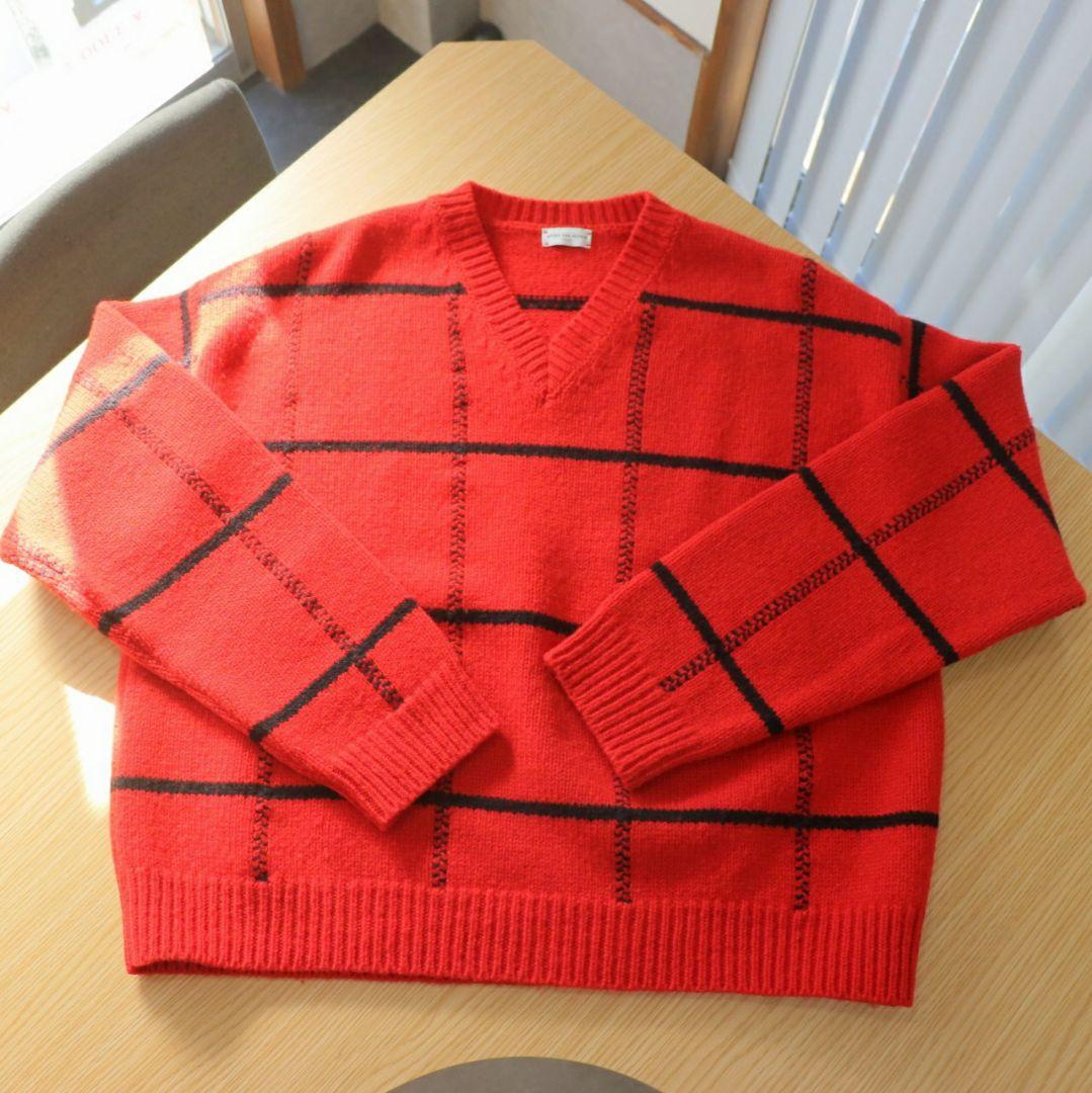 DRIES VAN NOTEN 17AW Vネックニット サイズS