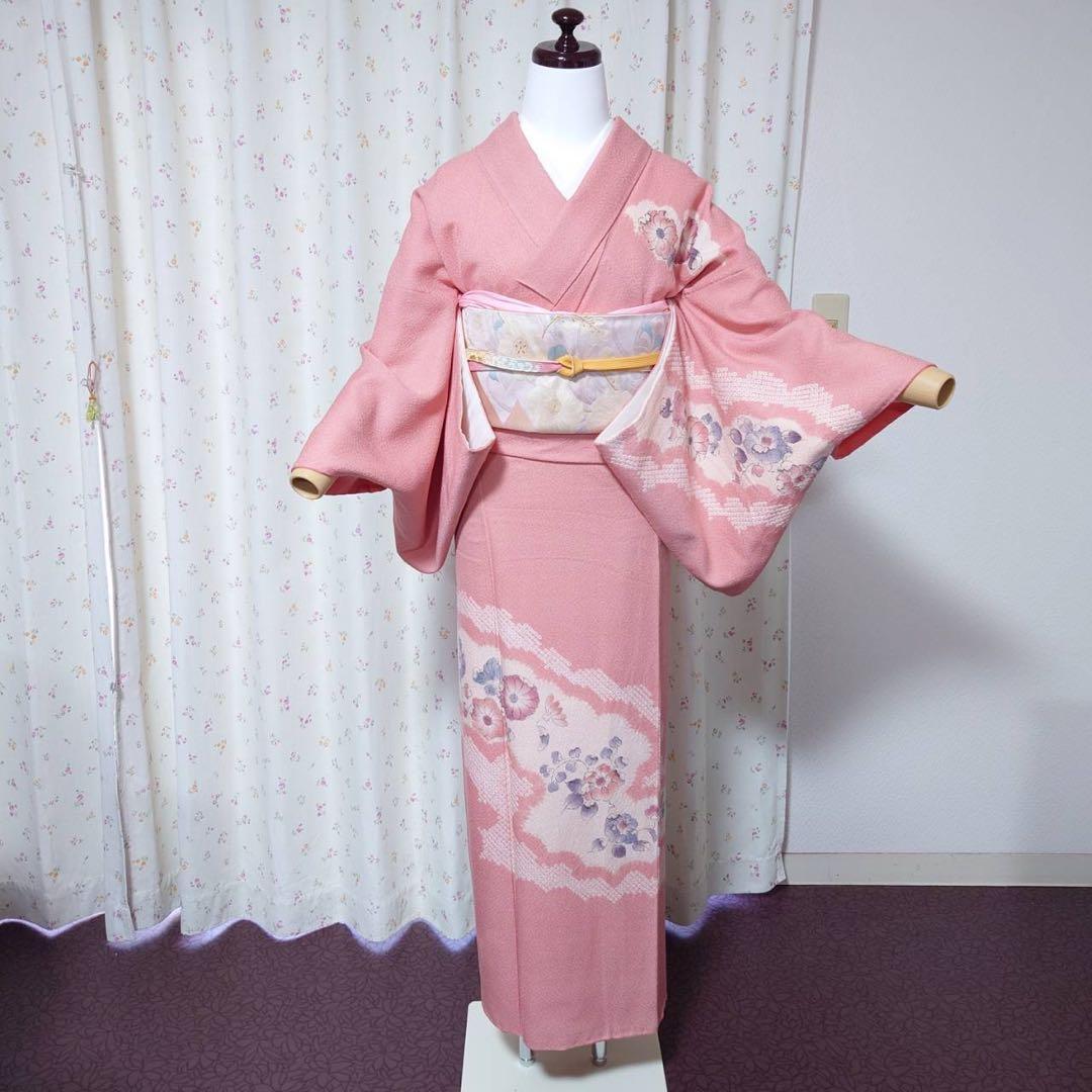 ゆ*り様 袷　正絹　辻が花　訪問着　フルセット　卒業式　入学式　七五三