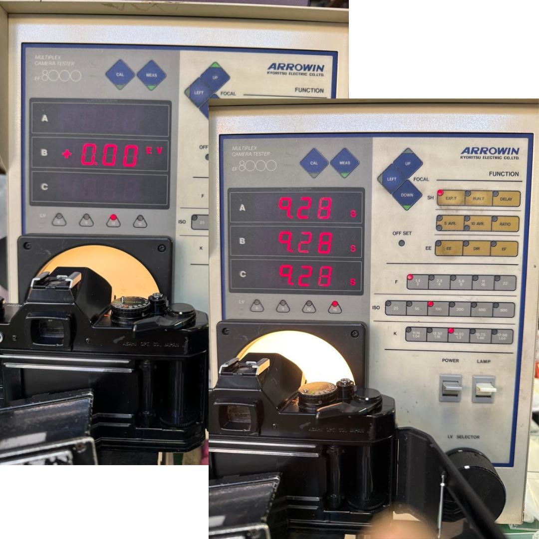 整備済 ASAHI PENTAX K2 ブラック 55mm F1.8 露出計OK